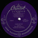 Sevitzky: Dvorak 4 Slavonic Dances - Capitol H-8211 (10" LP)