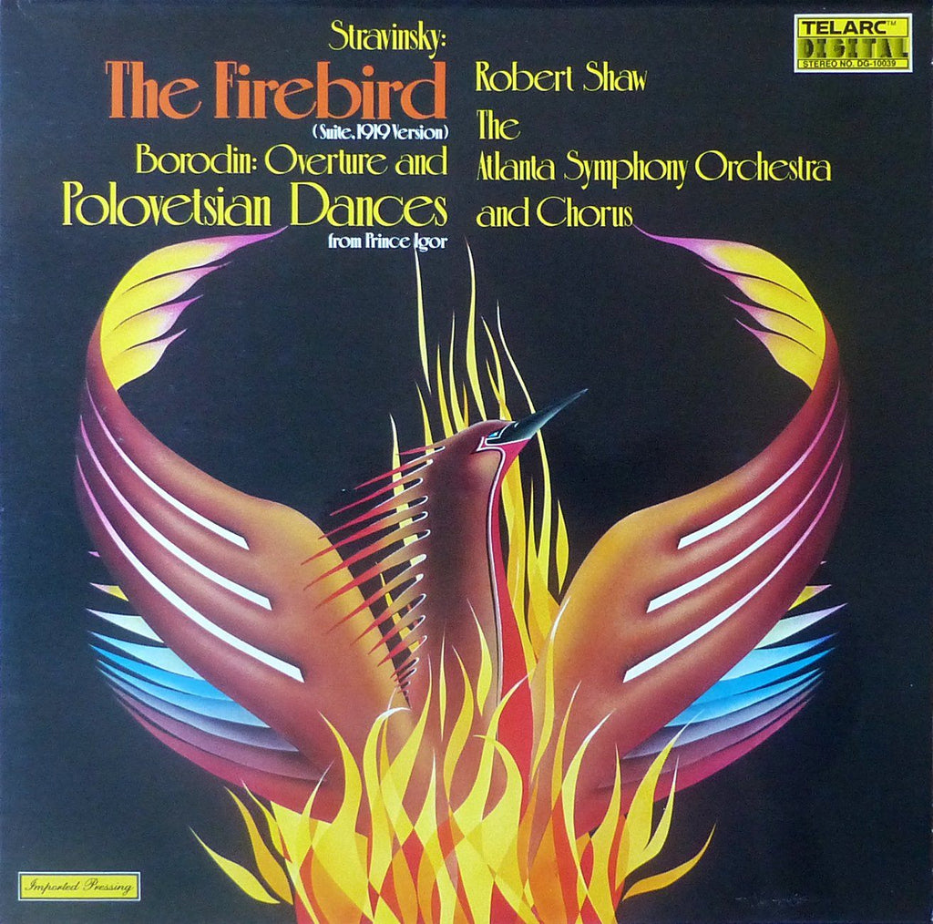 Shaw: Stravinsky Firebird + Borodin Polovtsian Dances - Telarc DG-10039 (DDD)