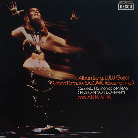 LP - Silja / Dohnanyi: Lulu Suite + Salome (Final Scene) - Spanish Decca SXL 6657