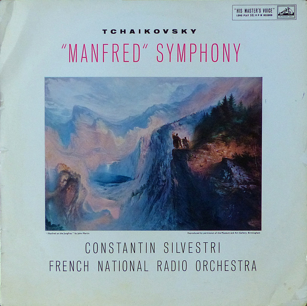 Silvestri: Tchaikovsky "Manfred" Symphony - HMV ALP 1668