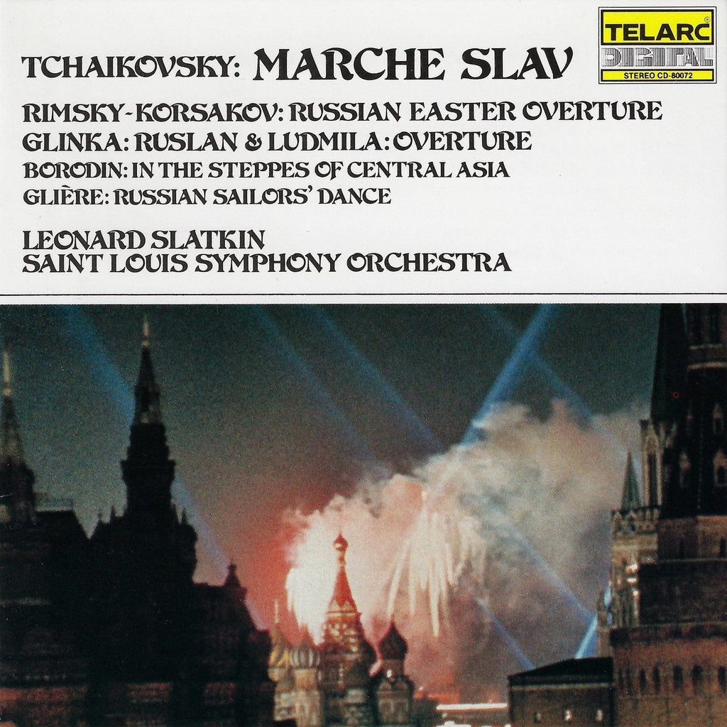 Slatkin: Marche Slav + other Russian favorites - Telarc CD-80072