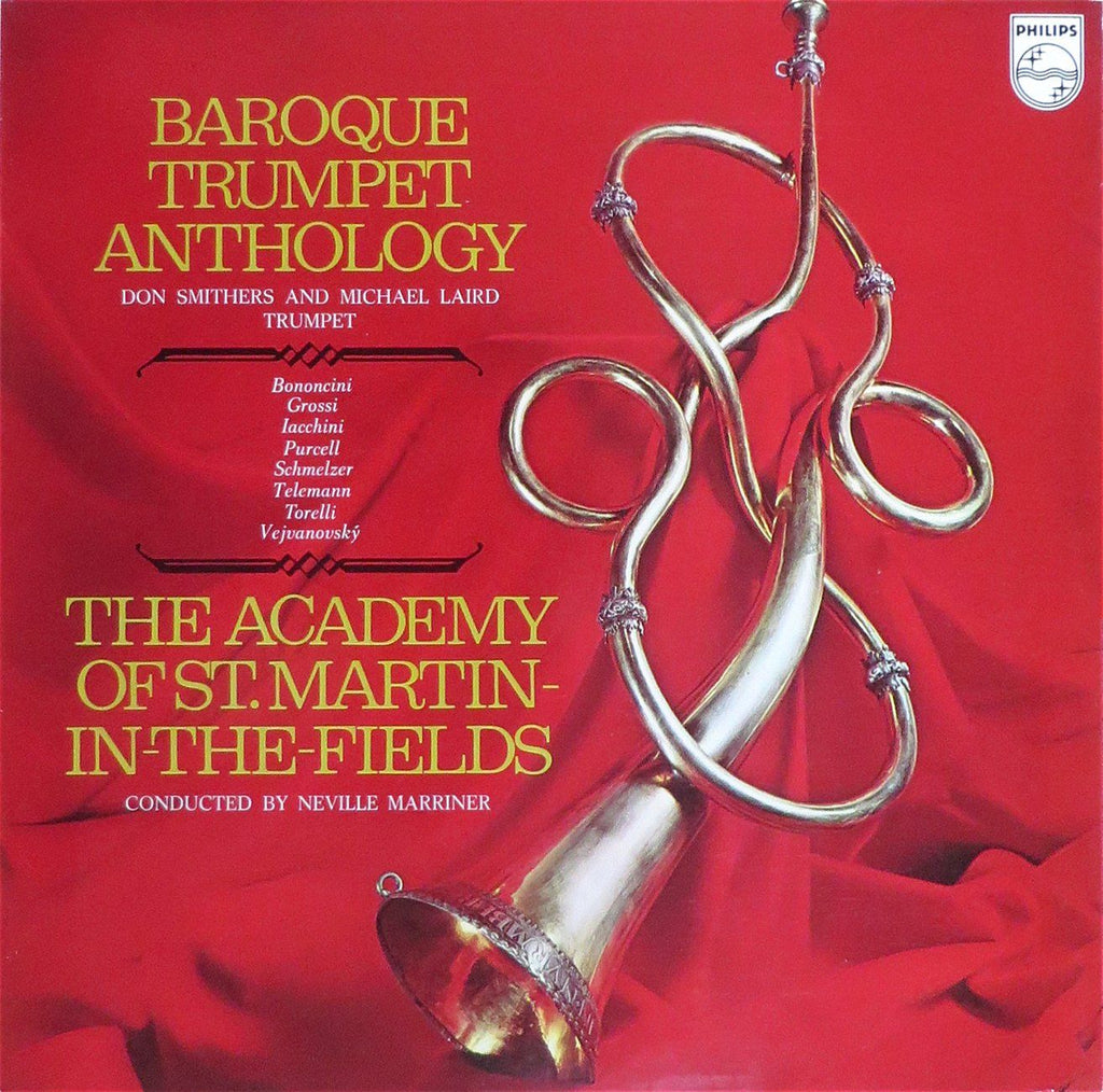 Smithers: Baroque Trumpet Anthology (Purcell, Torelli, et al.) - Philips 6500 110