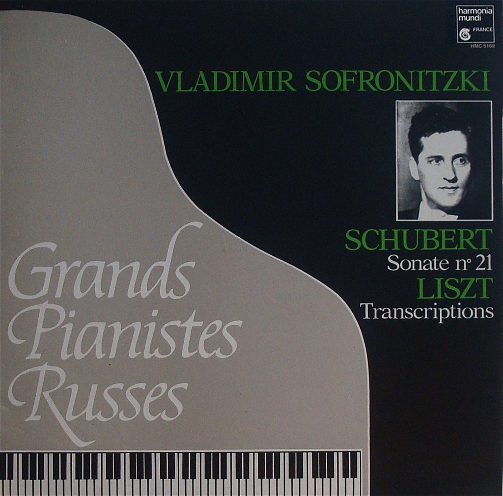 LP - Stravinsky: Schubert D. 960 + Schubert/Liszt - Harmonia Mundi HMC 5169