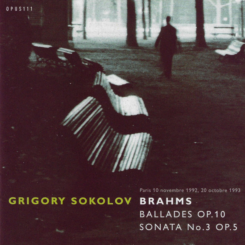 Sokolov: Brahms Sonata Op. 5 + 4 Ballades Op. 10 - Op. 111/Naive OP 30366