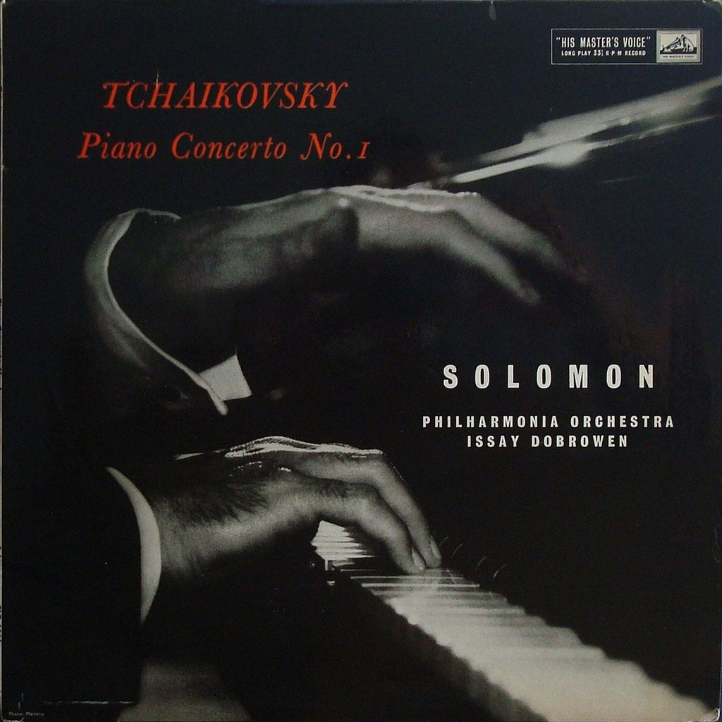 LP - Solomon/Dobrowen: Tchaikovsky Piano Concerto No. 1 Op. 23 - HMV CLP 1001
