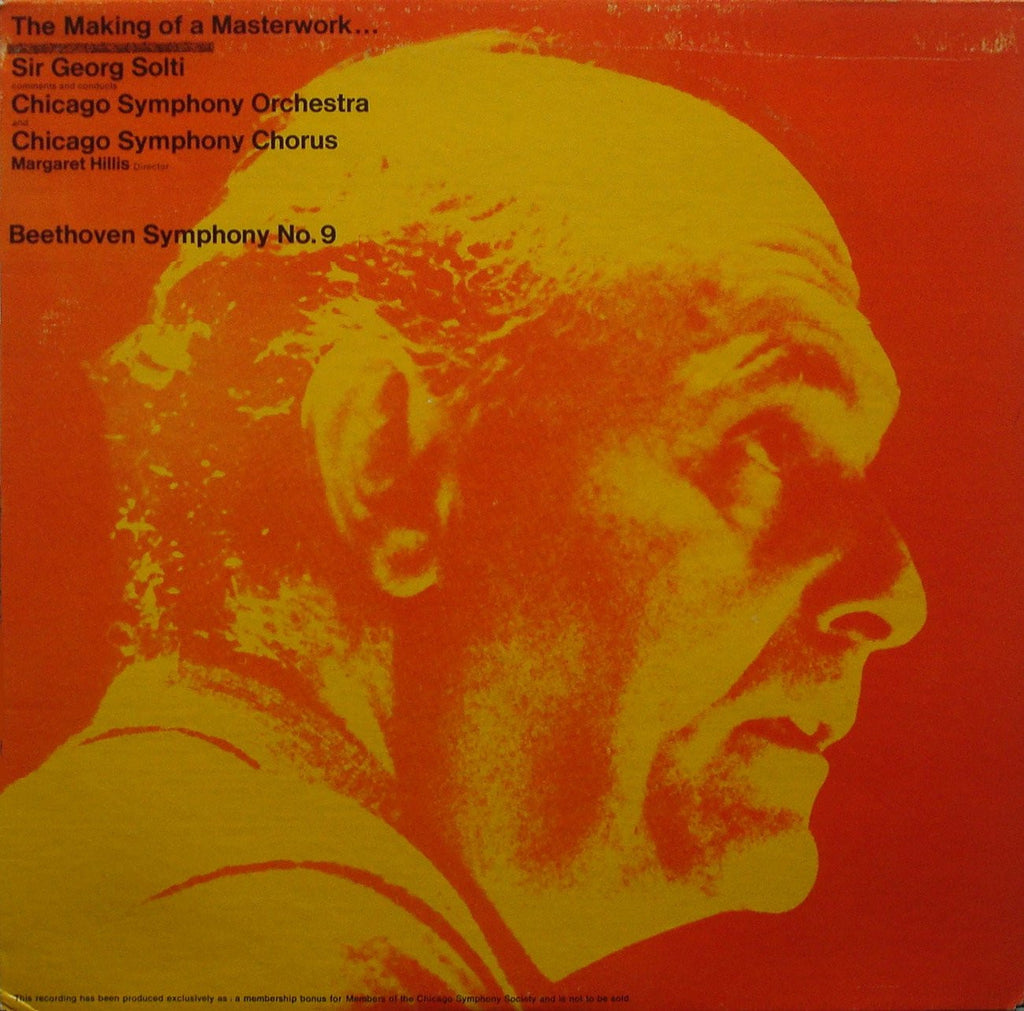 LP - Solti/Chicago SO: Rehearsing Beethoven's Symphony No. 9 - London Special Issue