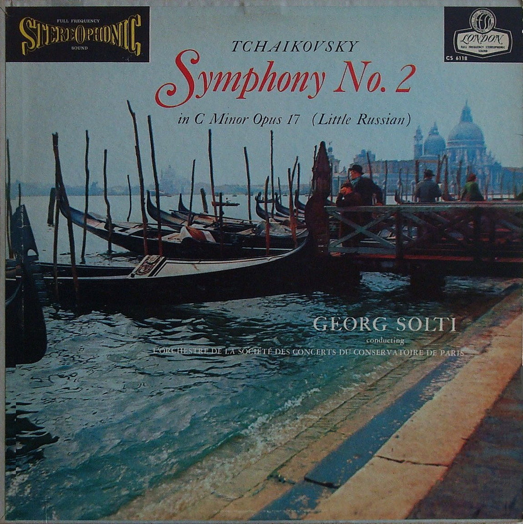 LP - Solti: Tchaikovsky Symphony No. 2 "Little Russian" - London CS 6118