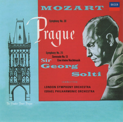 CD - Solti: Mozart Symphonies K. 183 & K. 504 + Serenade K. 525 - Decca Japan UCCD-3781