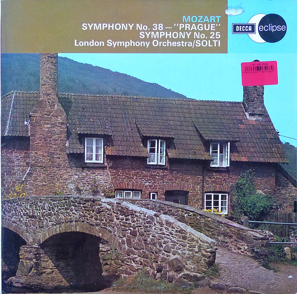 Solti/LSO: Mozart Symphonies Nos. 24 & 38 "Prague" - Decca ECS 591