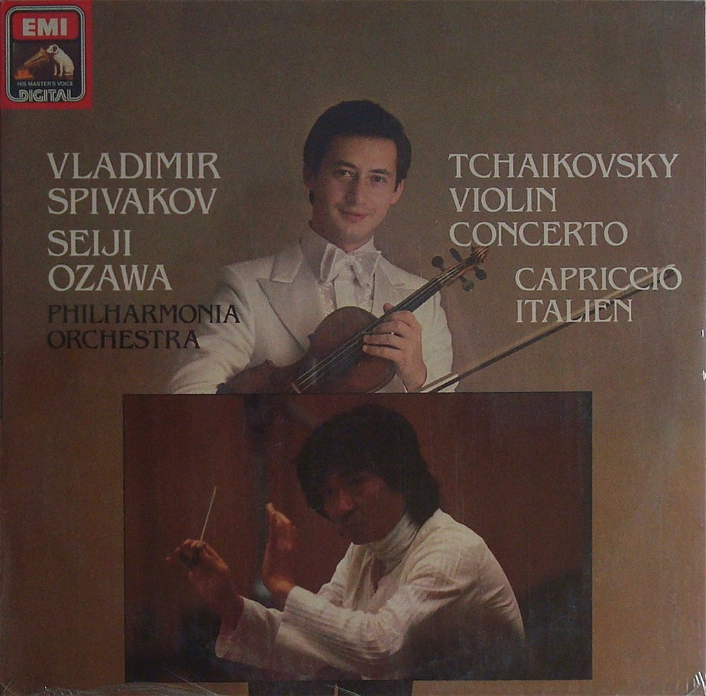 LP - Spivakov: Tchaikovsky Violin Concerto + Capriccio Italien - EMI ASD 4173
