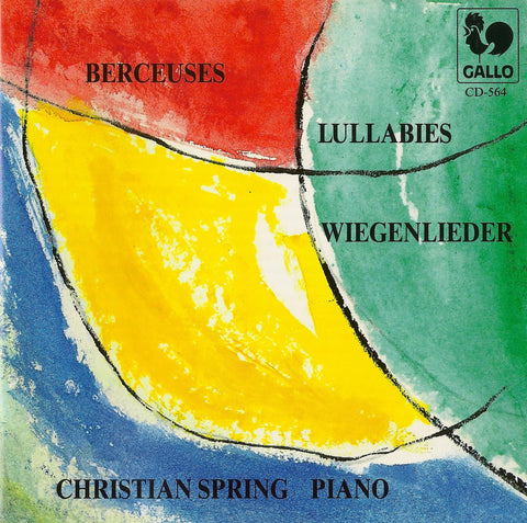 CD - Spring: Berceuces For Piano (Chopin, Liszt, Henselt, Busoni, Et Al.) - Gallo CD-564