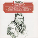 Stadler: Glazunov Violin Concerto Op. 82, etc. - Olympia OCD 165