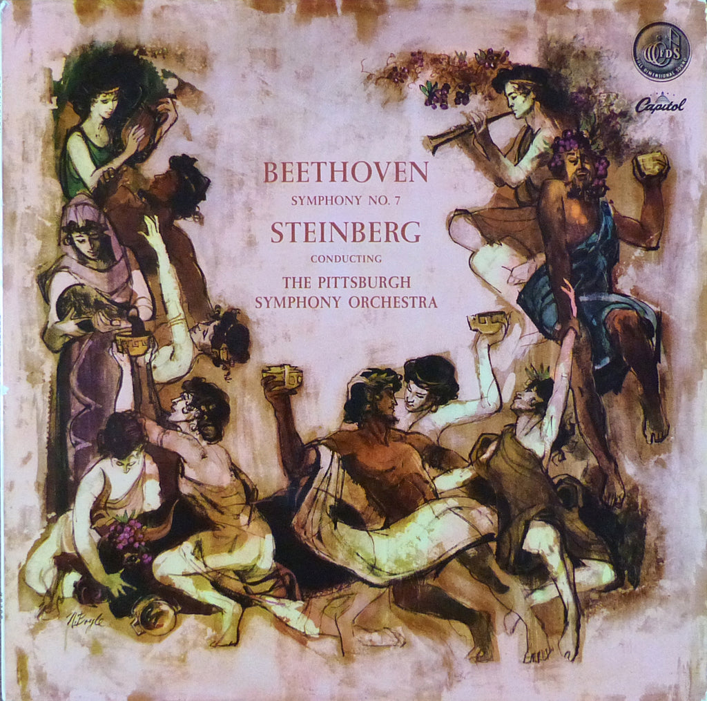 Steinberg/Pittsburgh SO: Beethoven Symphony No. 7 - Capitol P 8398