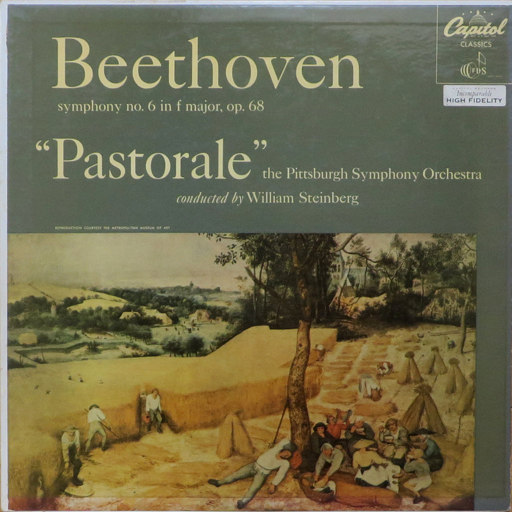 Steinberg: Beethoven Symphony No. 6 "Pastorale" - Capitol P 8159