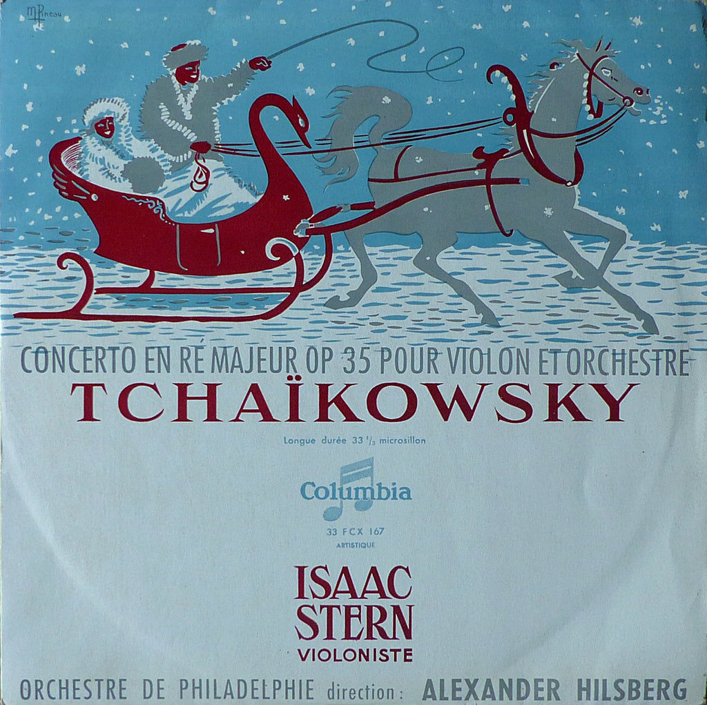 Stern/Hilsberg: Tchaikovsky Violin Concerto - Columbia FCX 167