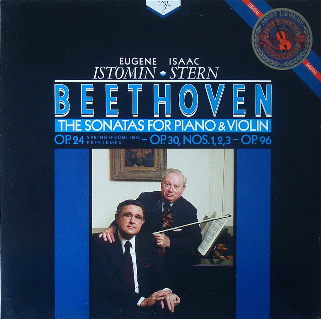 LP - Stern: Beethoven Violin Sonatas Op. 30/1-3 & Op. 96 - CBS 12M 39681 (2LP Set)