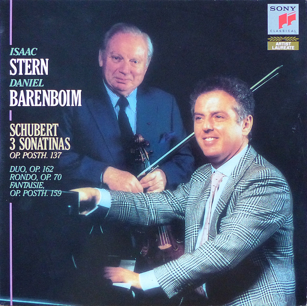 Stern: Schubert works for violin & piano - Sony S2 44504 (2LP set)