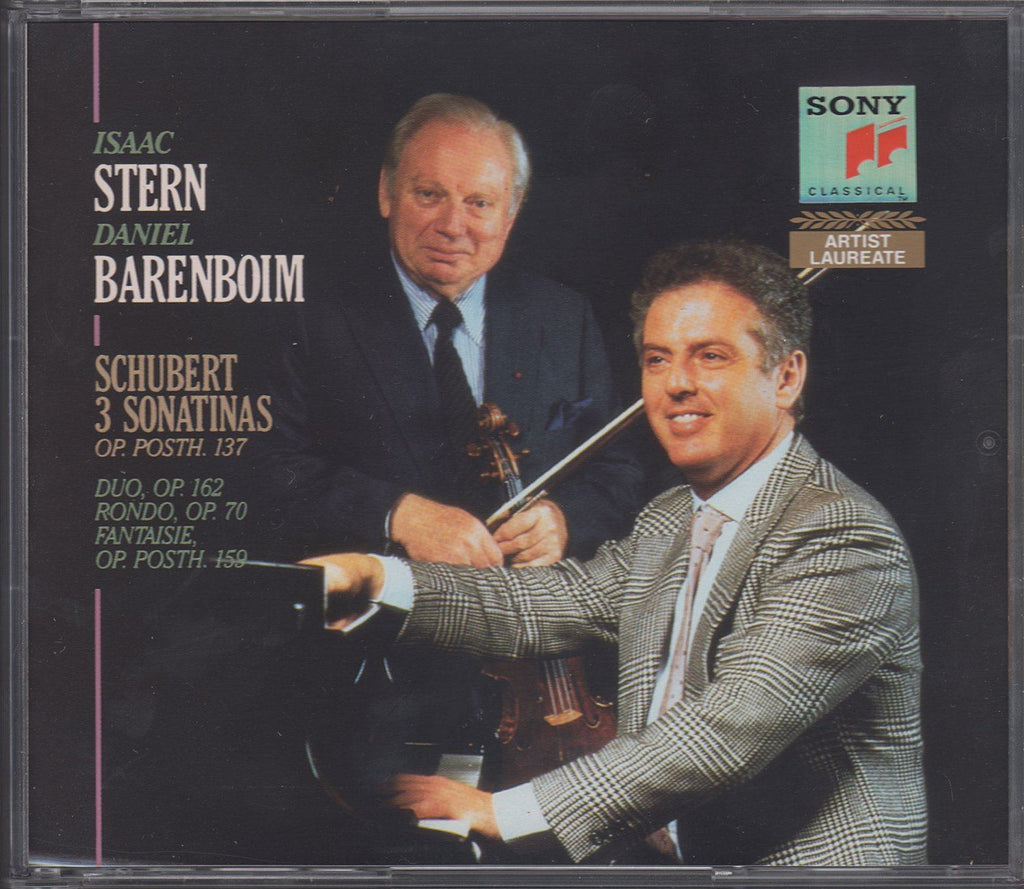 Stern: Schubert Fantasie D. 934 + 3 Sonatinas, etc. - Sony S2K 44504 (2CD set)
