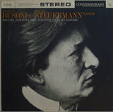 Steuermann: Busoni Toccata, 2 Sonatinas + 6 Elegies: Contemporary Records S 8501