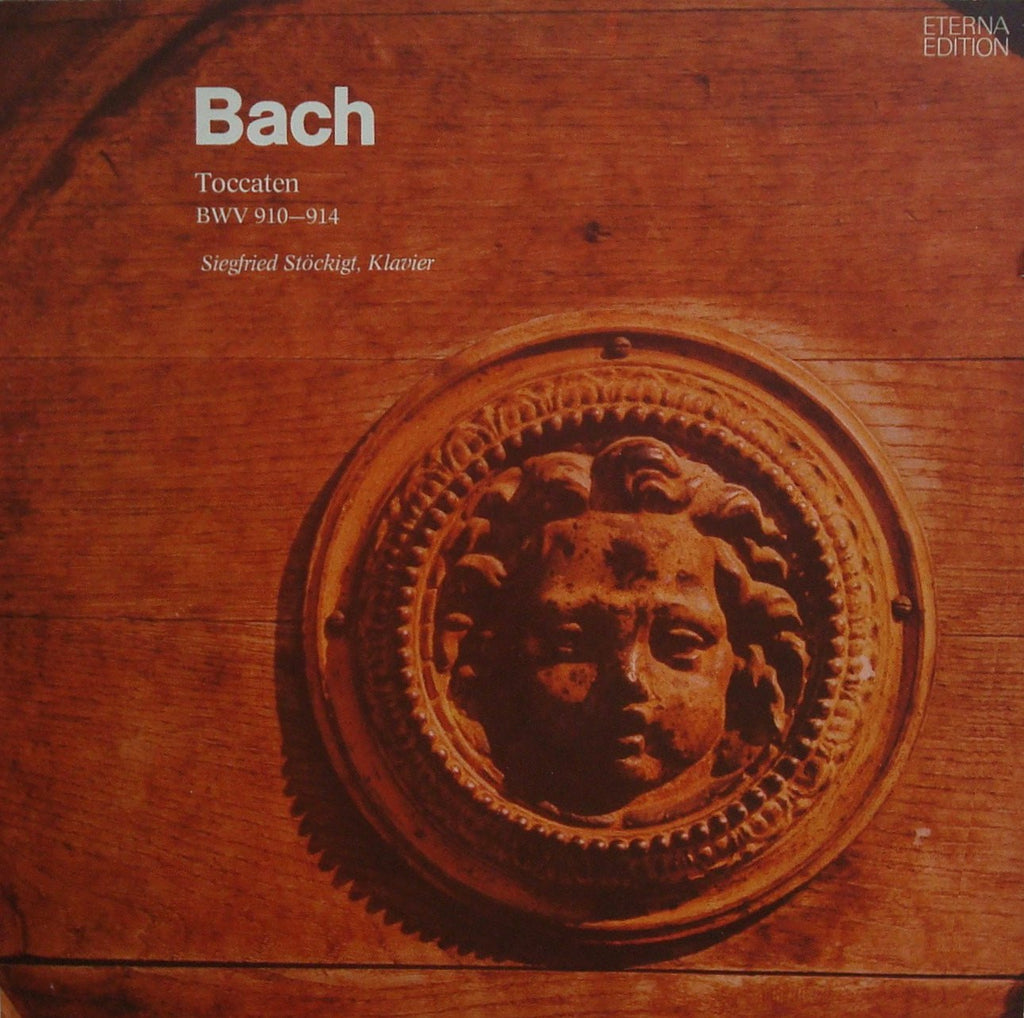 LP - Stöckigt: Bach Toccatas BWV 910-914 (played On Piano) - Eterna 8 27 840
