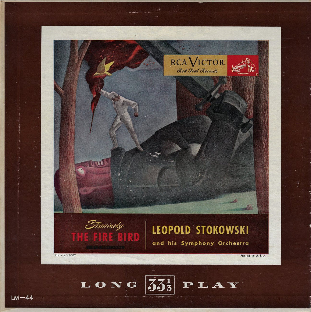 Stokowski/His SO: Stravinsky Firebird Suite - RCA LM-44 (10" LP)