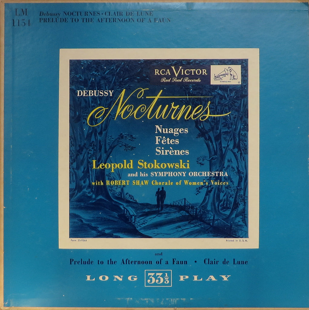 Stokowski/His SO: Debussy Trois Nocturnes, etc. - RCA LM-1154