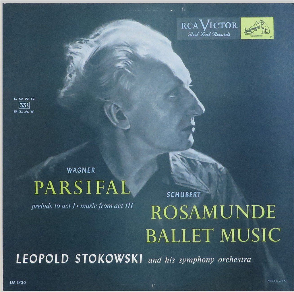 Stokowski: Parsifal Prelude / Act III + Rosamunde Ballet Music - RCA LM-1730 (1S/1S)