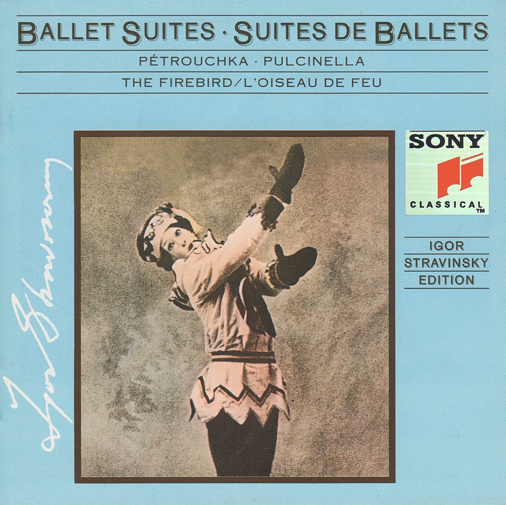 Stravinsky: Petrouchka, Pulcinella, Firebird Suites - Sony SMK 46293
