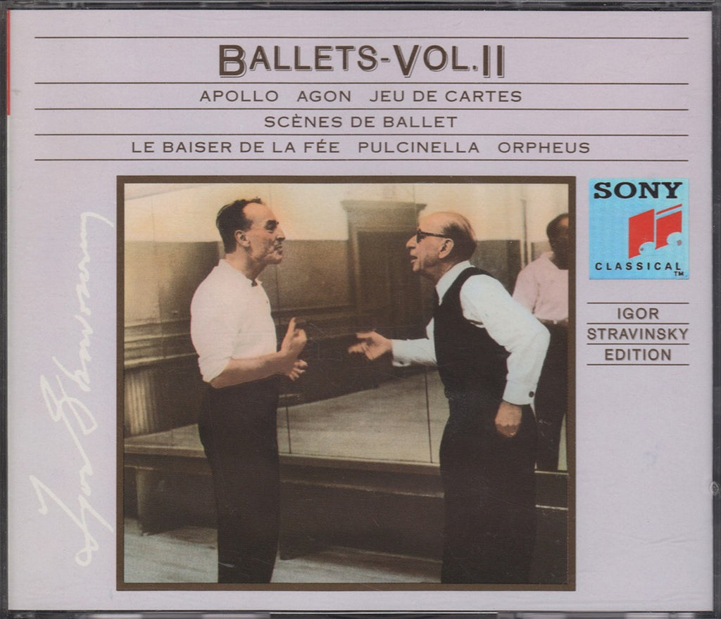 CD - Stravinsky: Ballets Volume II (Apollo, Agon, Etc.) - Sony SM3K 46292 (3CD Set)