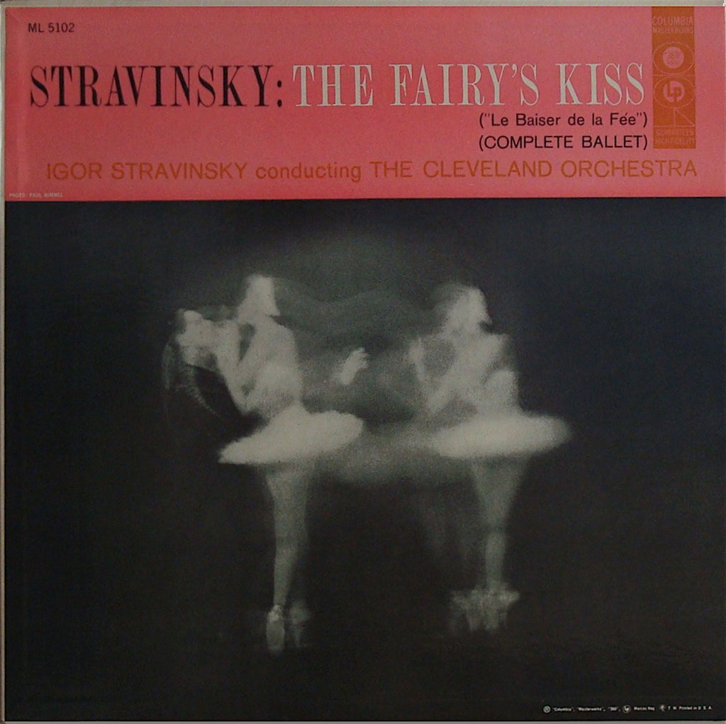 LP - Stravinsky/Cleveland Orchestra: Le Baiser De La Fée - Columbia ML 5102