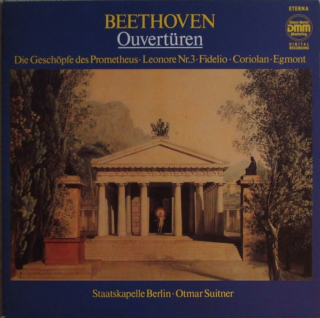 LP - Suitner: Beethoven Overtures Egmont, Coriolan, Leonore III, Fidelio, Etc. - Eterna 7 29 045 (DDD)