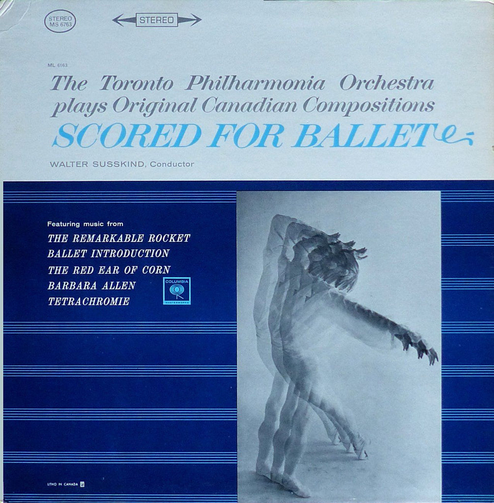 Susskind: Canadian Ballet Scores (Surdin, et al.) - Columbia MS 6763