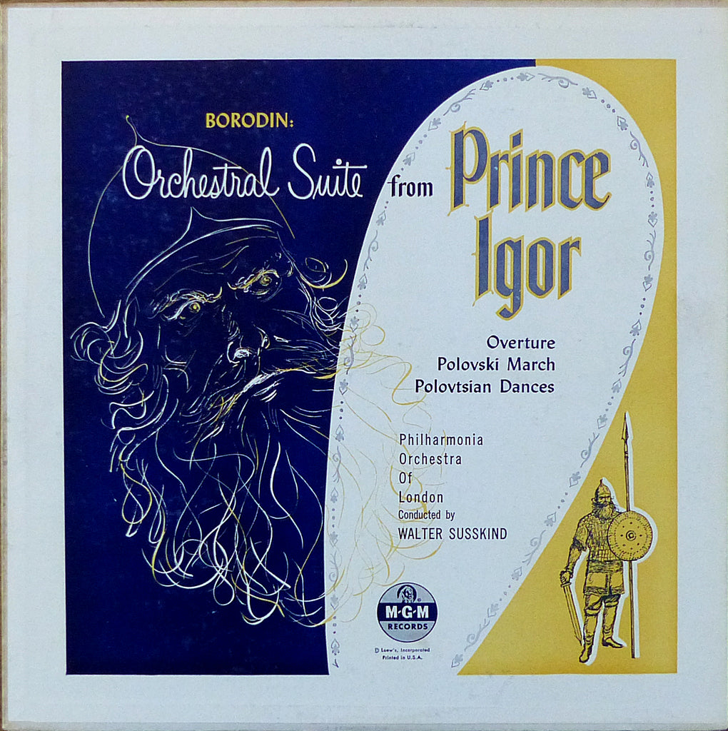 Susskind: Borodin Suite from Prince Igor - MGM E3008