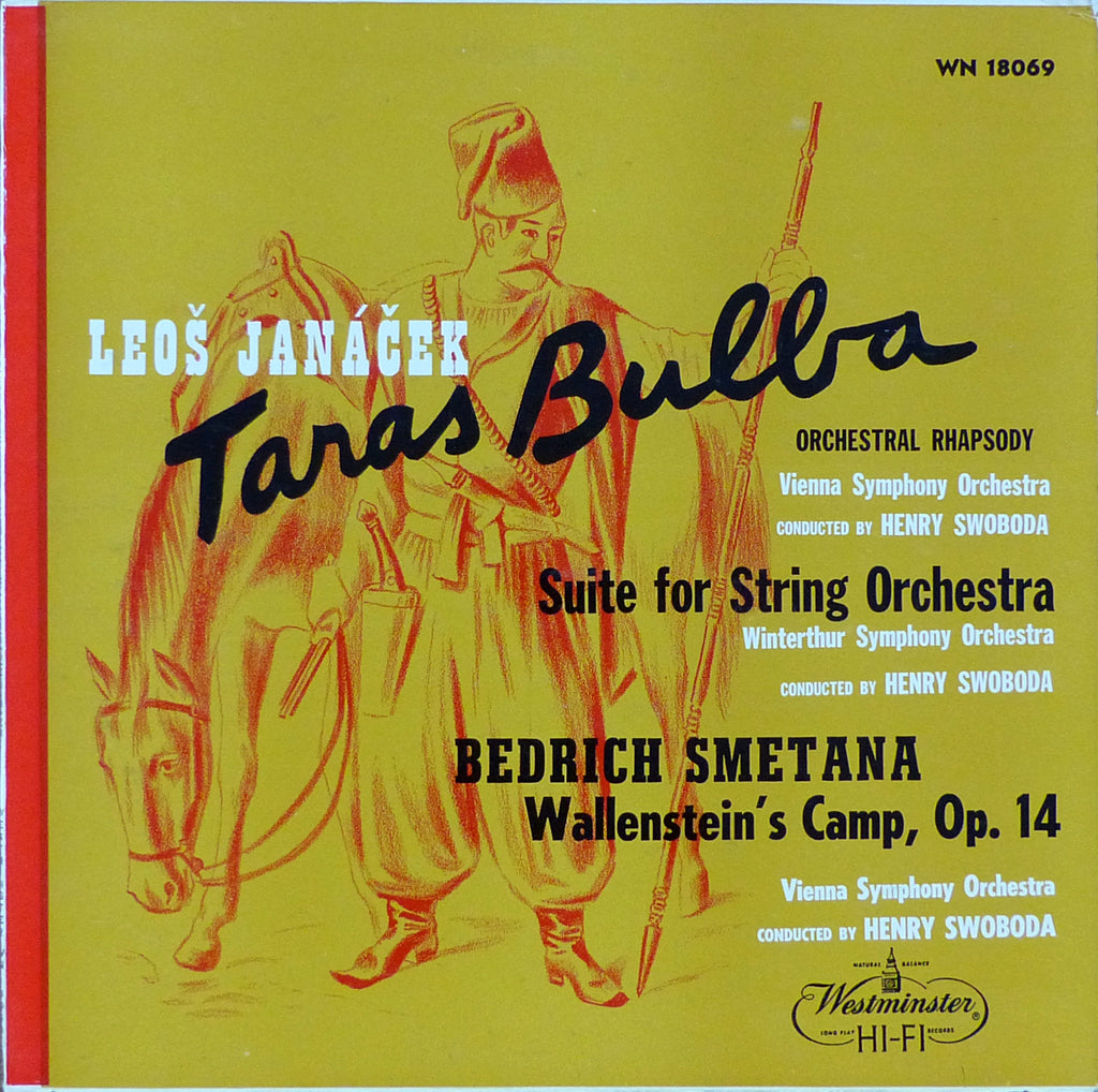 Swoboda: Janacek Taras Bulba + Suite for Strings - Westminster WN 18069