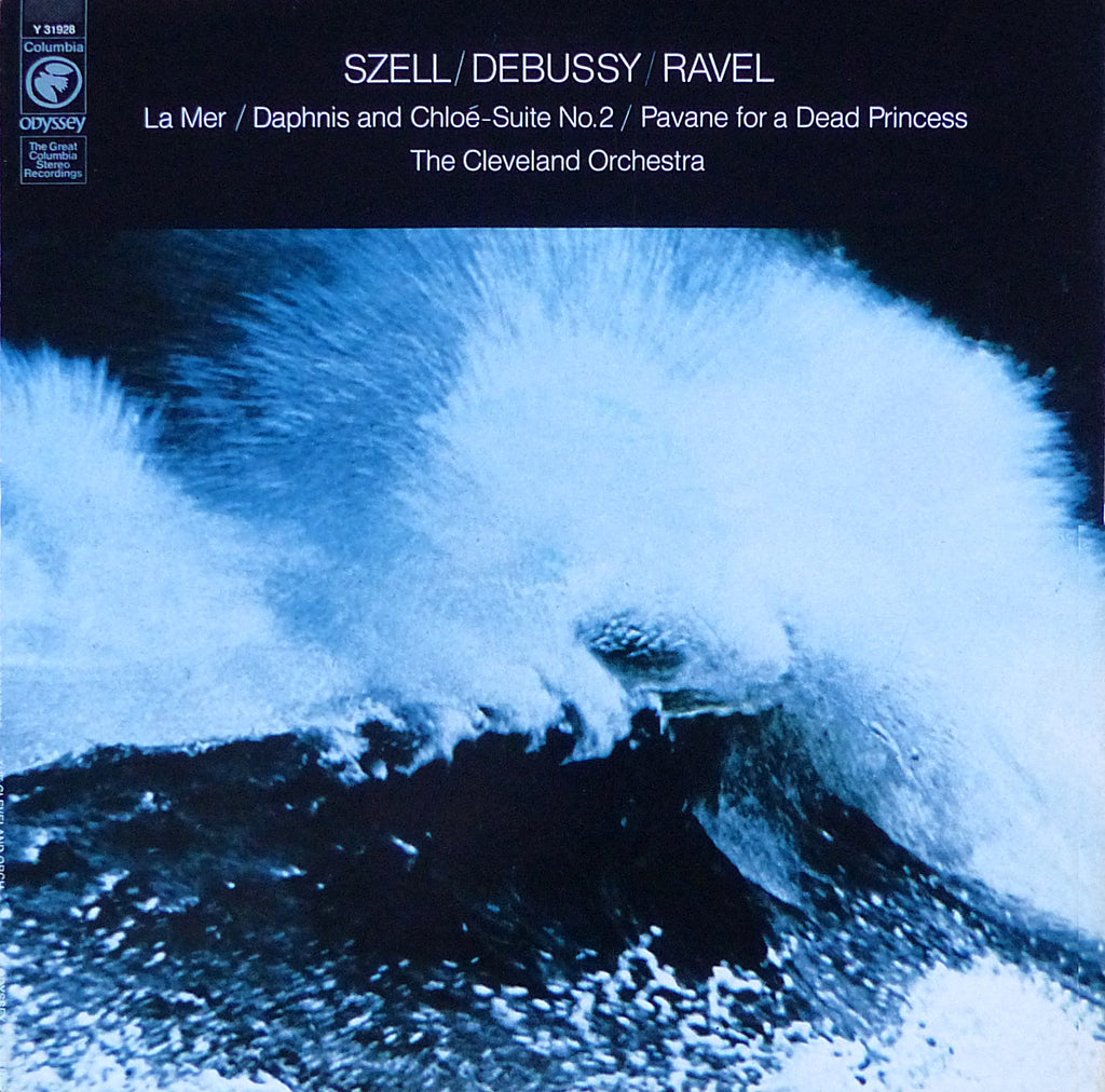Szell: Debussy La Mer / Ravel Daphnis et Chloe Suite No. 2 - Columbia Y 31928