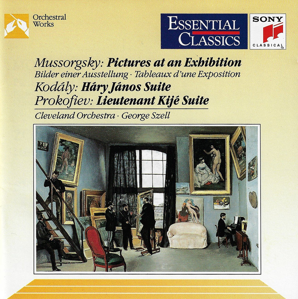 Szell: Pictures at an Exhibition, Lt. Kije & Hary Janos - Sony SBK 48162