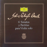 LP - Szeryng: Bach Sonatas & Partitas For Solo Violin - DG FALB 327 (3LP Box)