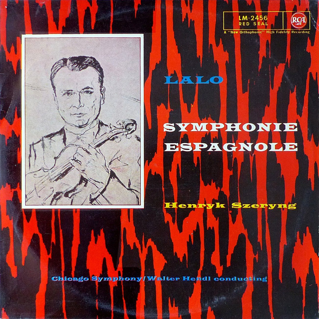 Szeryng/Hendl: Lalo Symphonie Espagnole - RCA LM-2456