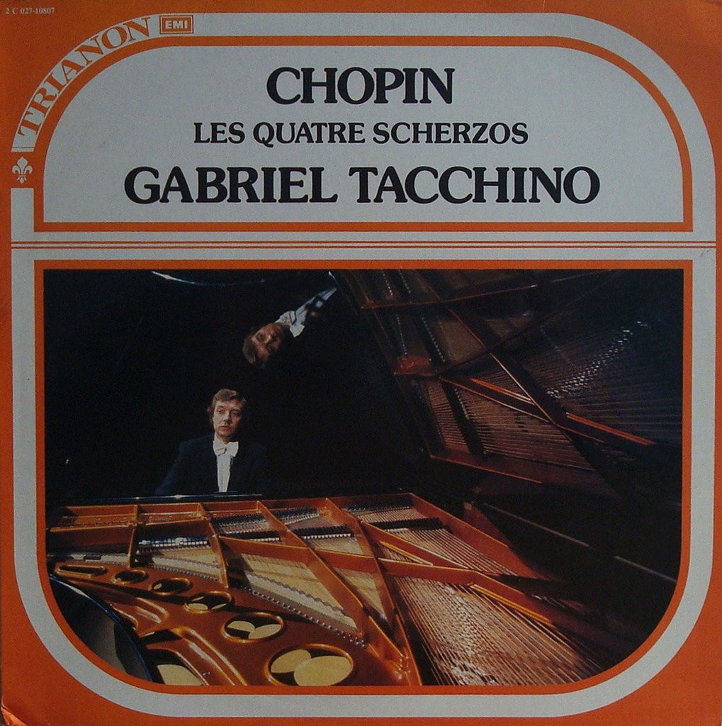 LP - Gabriel Tacchino: Chopin The Four Scherzi - Trianon 2 C 027-10807