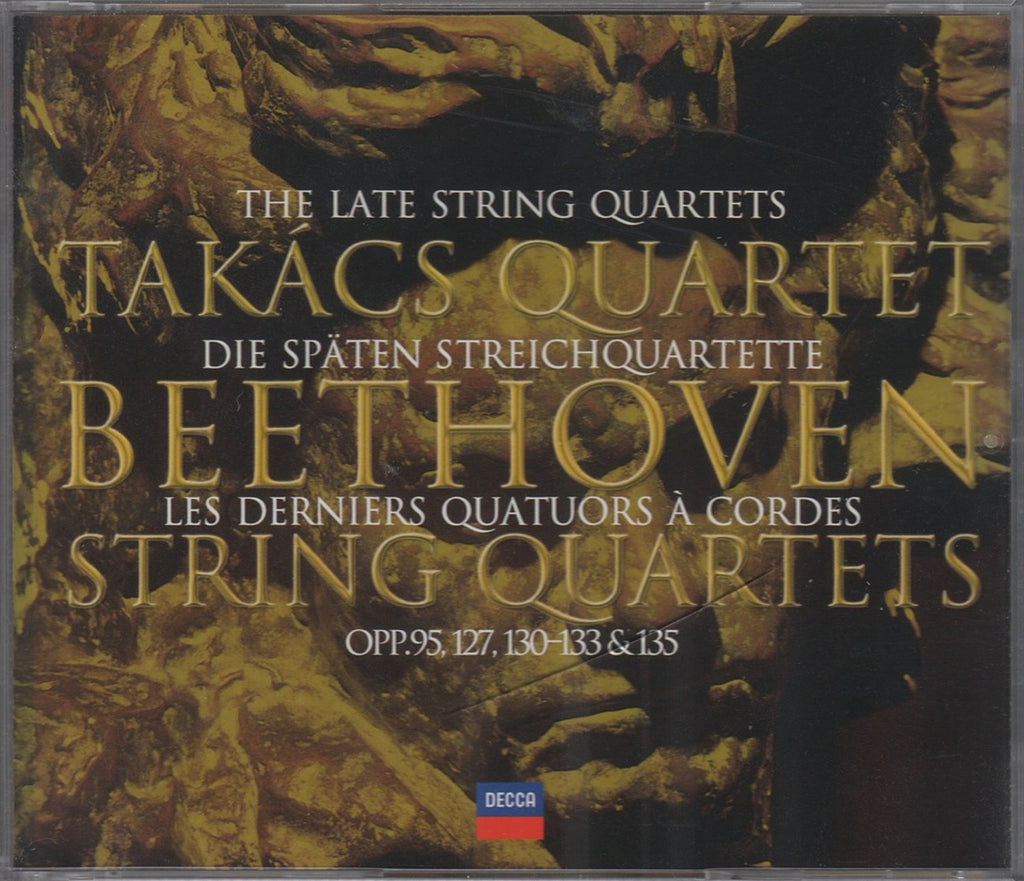 CD - Takacs Quartet: Beethoven Late String Quartets - Decca 470 849-2 (DDD) (3CD Set)