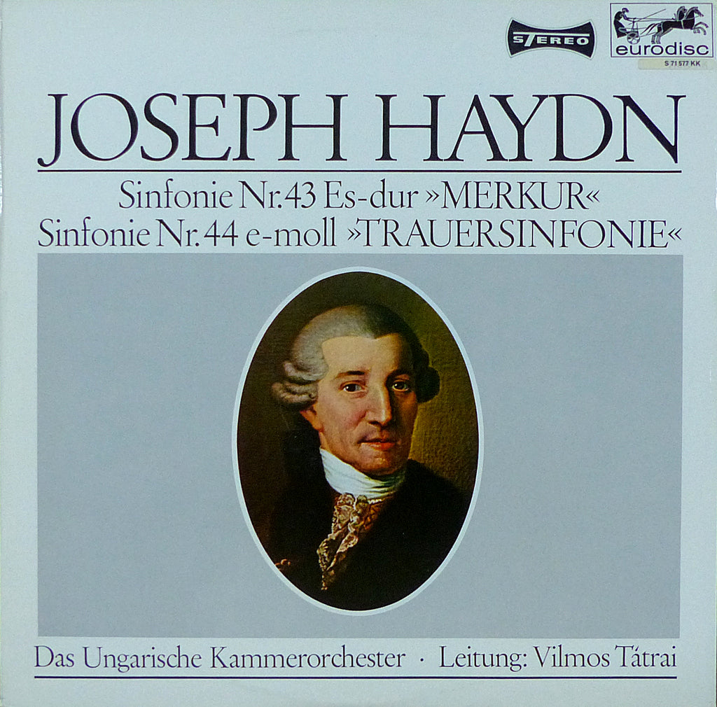 Tatrai: Haydn Symphonies Nos. 43 & 44 - Eurodisc S 71 577 KK
