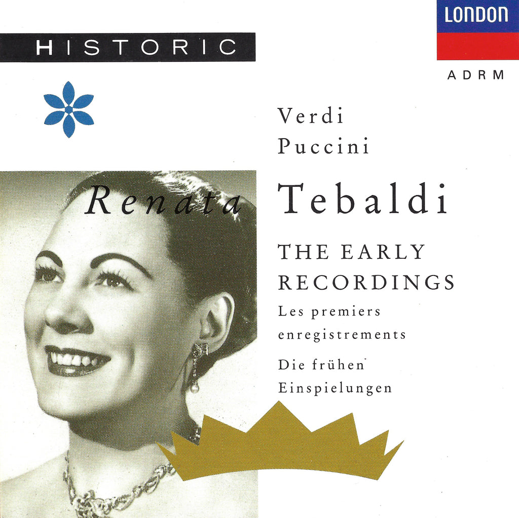 Tebaldi: The Early Recordings (1949-1952) - London 425 989-2