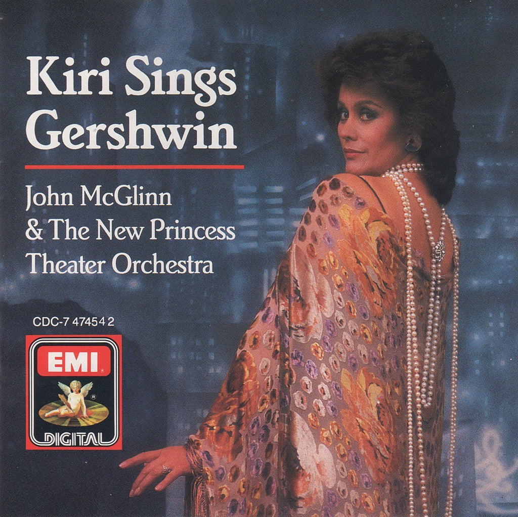 Te Kanawa: Kiri Sings Gershwin (15 Songs) - EMI CDC 7 47454 2