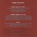 Terentiev: Liszt Sonata in B minor + Chopin - tekst og tale records CD 97-11446