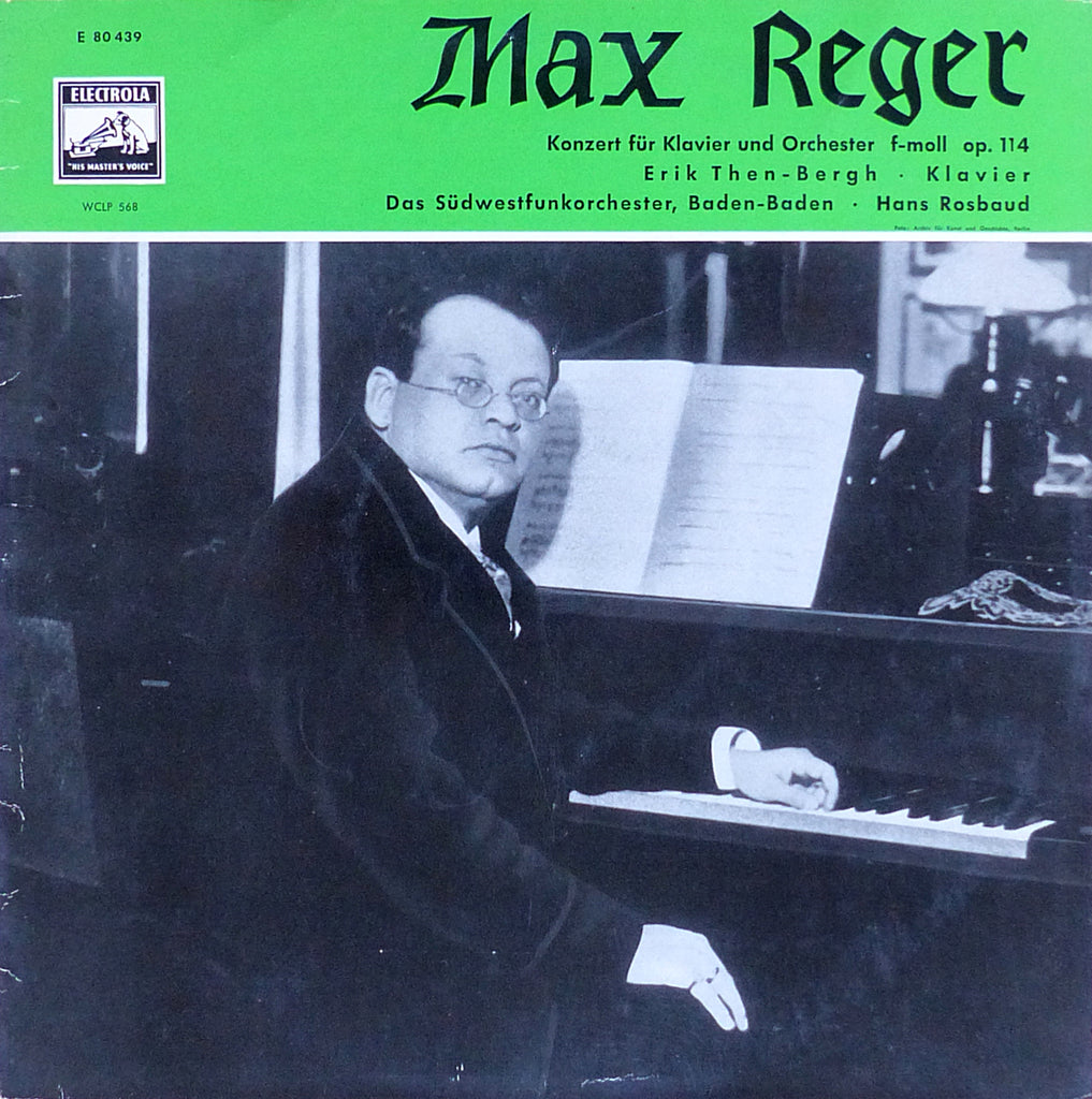 Then-Bergh: Reger Piano Concerto Op. 114 - Electrola E 80 439