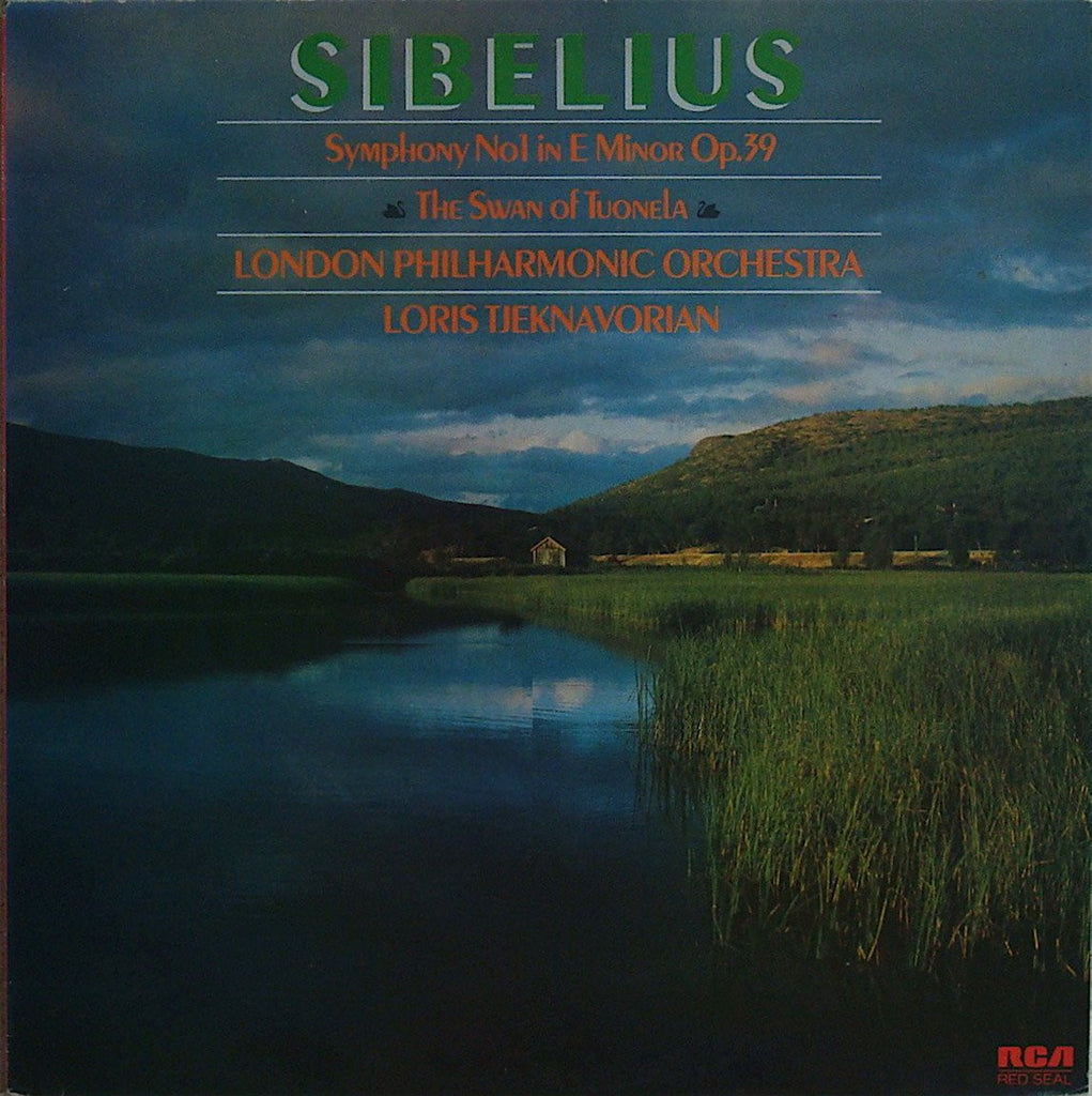 LP - Tjeknavorian/RPO: Sibelius Symphony No. 1 + Swan Of Tuonela - RCA RL 25316