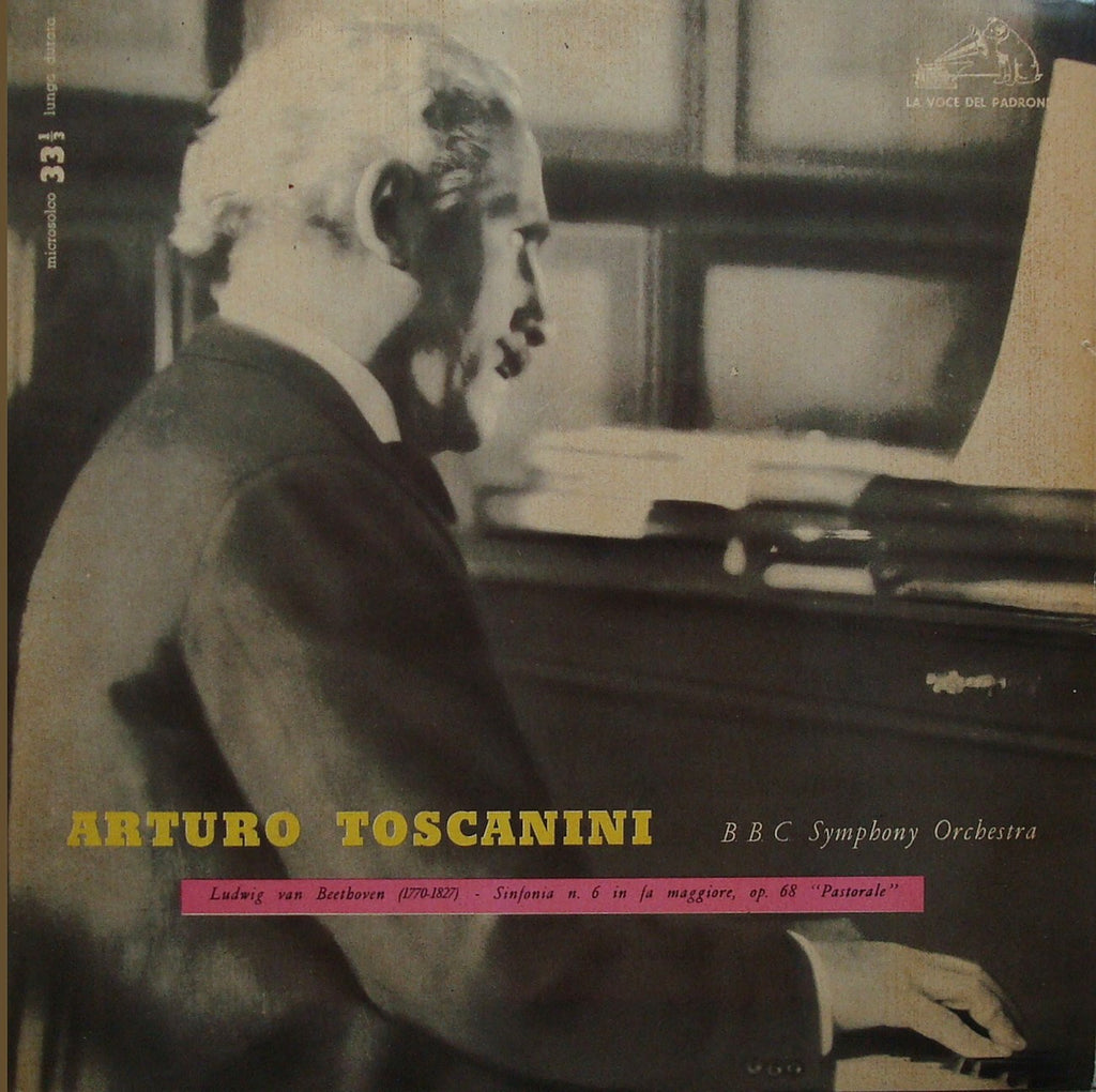 LP - Toscanini/BBC SO: Beethoven "Pastorale" (r. 1937) - La Voce Del Padrone QJLP 107