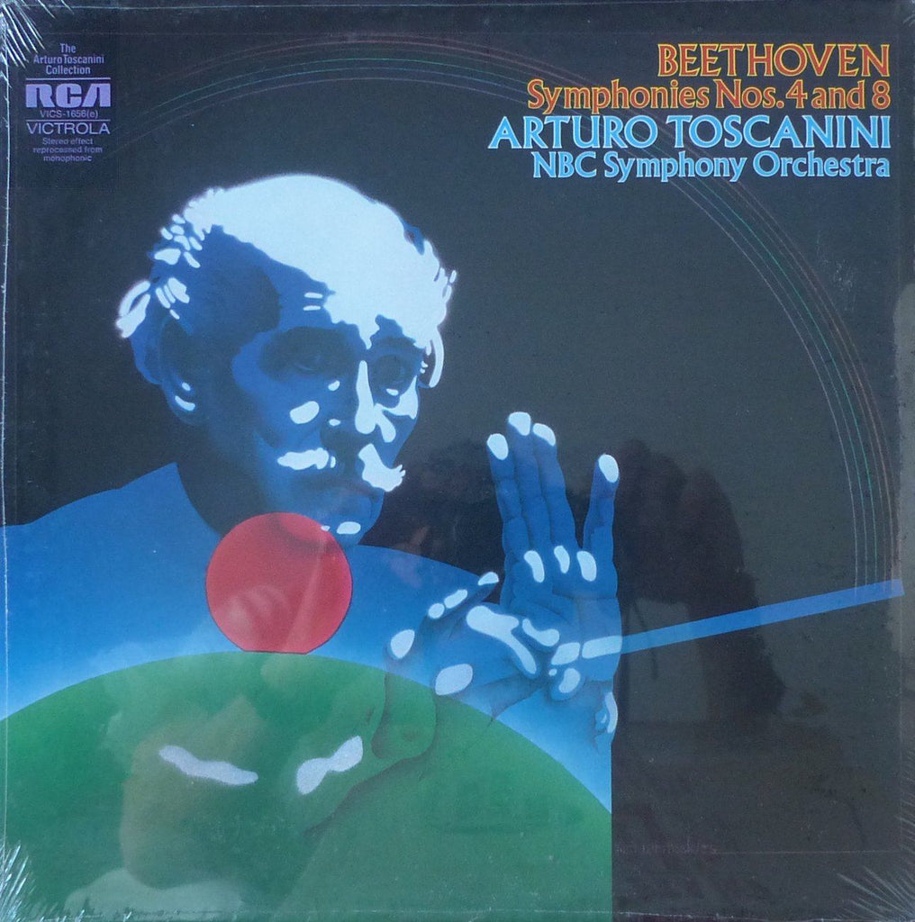 Toscanini: Beethoven Symphonies Nos. 4 & 8 - RCA VICS-1656(e) (sealed)