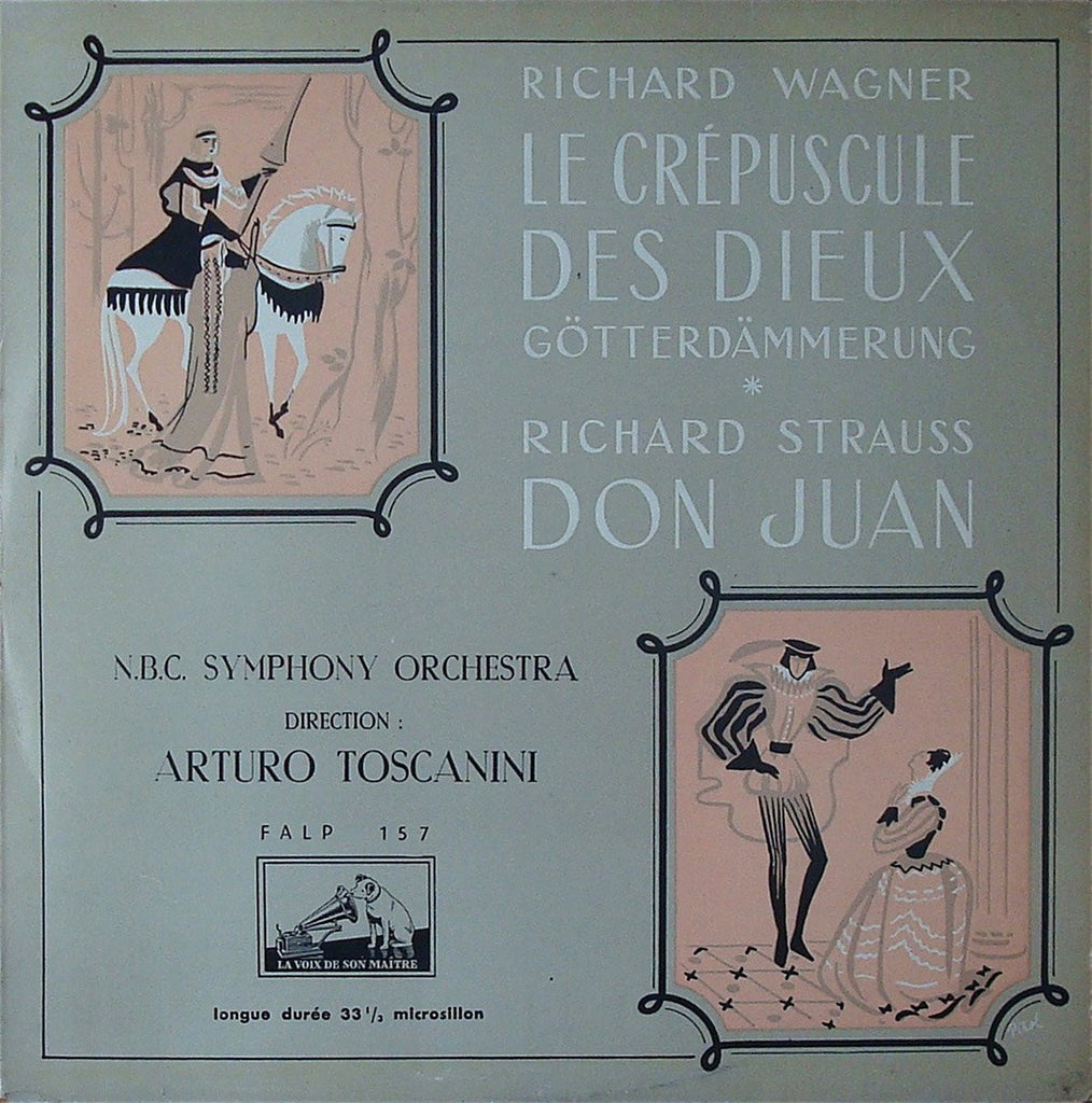 LP - Toscanini: Don Juan + Götterdämmerung - LVDSM FALP 157
