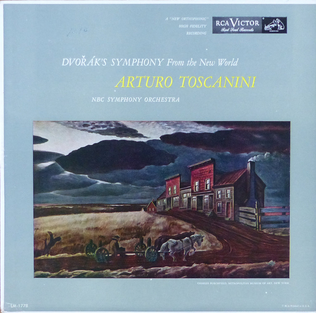Toscanini: Dvorak Symphony No. 9 "New World" - RCA LM-1778